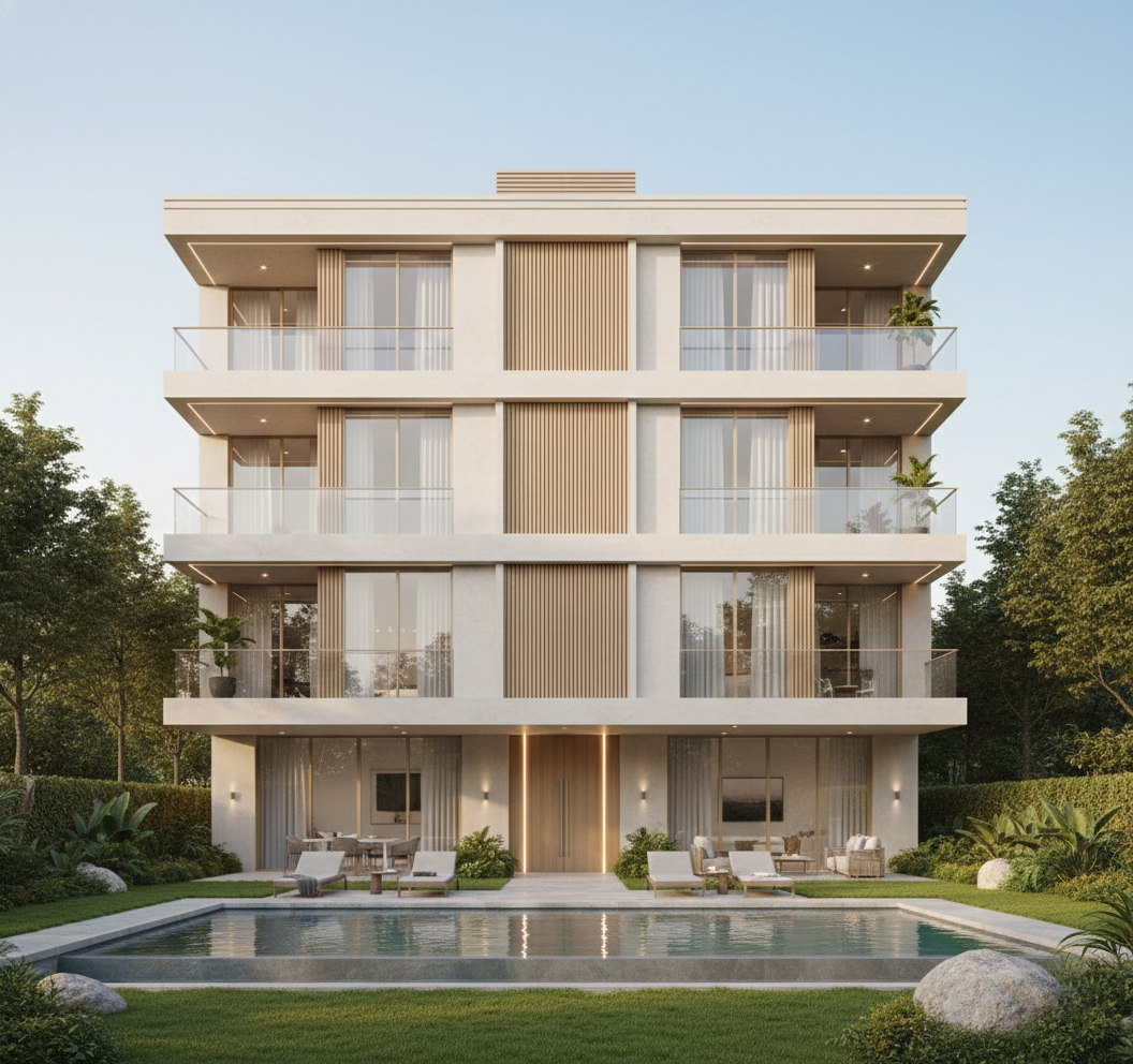 Riverstone Commons - Multifamily mid-rise luxury residential interior design project